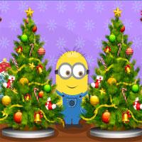 6 Diff Minion Christmas Tree