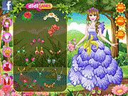 play Barbie Flowery Girl