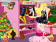 play Barbie Christmas Shopping Spree