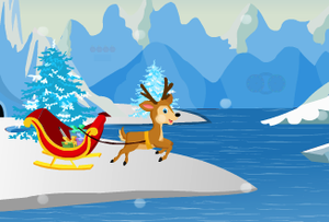 play Ajaz Santa Ice Escape