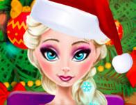 play Elsa Christmas Party