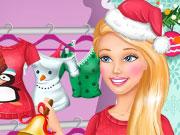 play Barbie Christmas Surprise