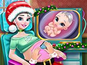 play Mrs. Claus Pregnant Check-Up