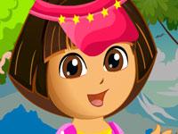 play Dora Has Picnic Kissing
