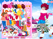 play Playing In The Snow Dressup