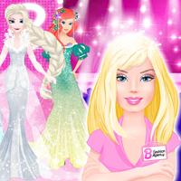 play Barbies Princess Model Agency