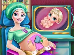 play Ice Queen Pregnant Check Up
