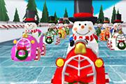 play Snowman Christmas Racing