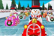 Snowman Christmas Racing