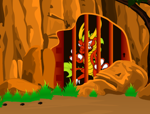 play Escapezone Angry Dragon Escape