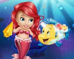 play Baby Ariel Fish