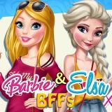 play Barbie & Elsa Bffs