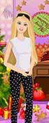 play Barbie In Christmas Room Preparation