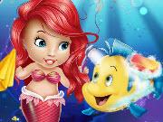 play Baby Ariel Fish