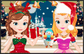 Sofia Christmas Date With Amber Dress Up Game