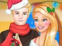 play Barbie Christmas Surprise