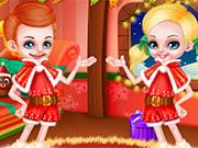 play Barbie And Ken X-Mas Babies