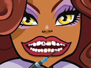 play Clawdeen Wolf Dental Check