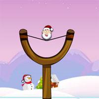 play Santa Slingshot Fun