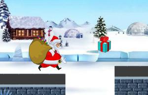 play Christmas Grandpa Run 2015