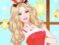 Barbie Christmas Dress Up game