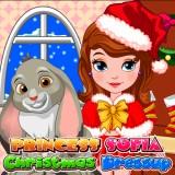 play Princess Sofia Christmas Dressup