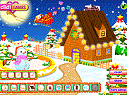 play Christmas House Decorating