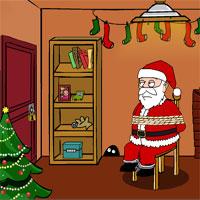 play Tied Santa Escape