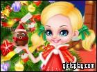 play Barbie And Ken Xmas Babies