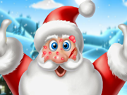 play Santa Claus Face Doctor