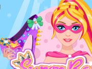 play Super Barbie Shoes Design