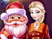 play Elsa And Santa Christmas Cleaning