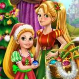 play Rapunzel Mommy Christmas Tree