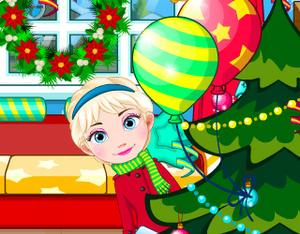 play Elsa Baby Celebrate Christmas