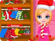 play Baby Barbie Christmas Prep 2