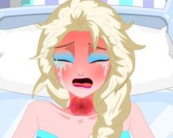 play Elsa Throat Surgery