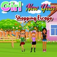 play Girl New Year Shopping Escape