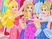 play Blonde Princess Prom Shopping