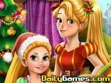 play Rapunzel Mommy Christmas Tree