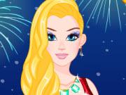 play Barbie Glittery New Year