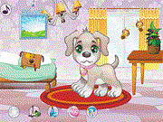 play My Little Puppy Cleaning Home