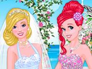 Princesses At Barbies Wedding