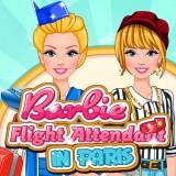 play Barbie Flight Attendant In Paris