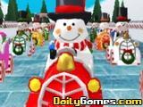 Snowman Christmas Racing