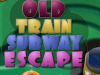 Old Subway Train Escape