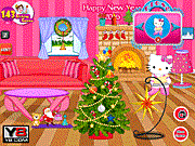 play Hello Kitty New Year Decoration