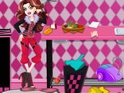 Monsterhigh Dining Room Cleaning