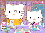 play Kitty And Mom Matching Outfits
