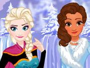 play Elsa And Moana'S Winter Vacation