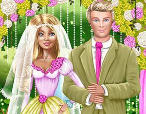 play Barbie And Ken Wedding Night